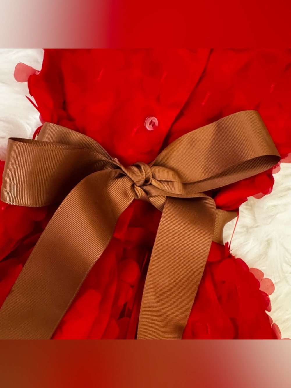 Joe & Ella Red Dress 4T | Classic Party Holiday Dress Girls - Picture 9 of 11